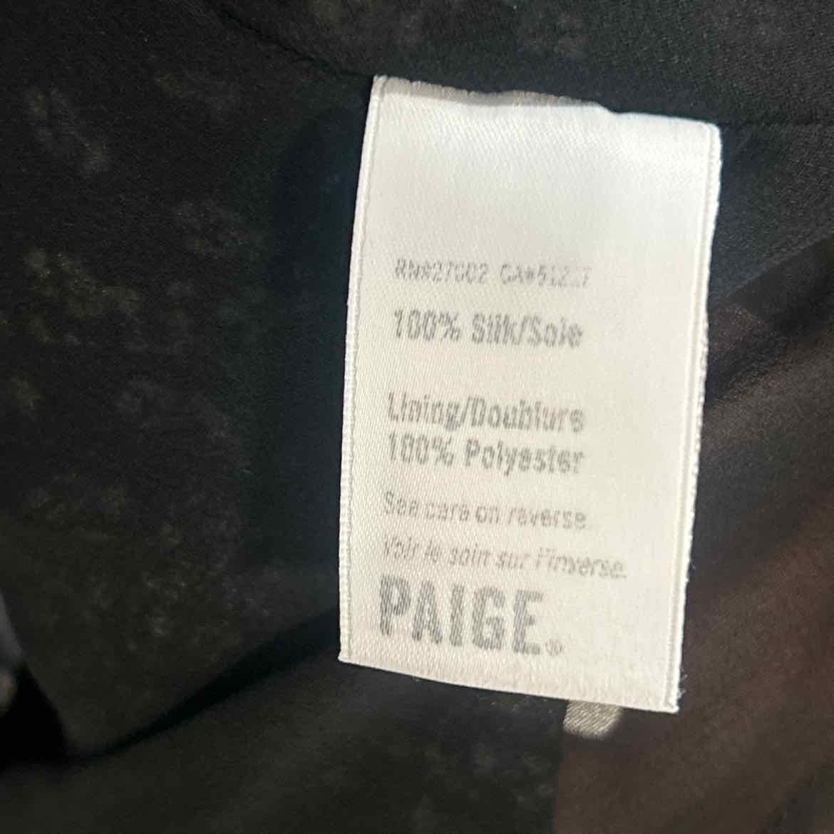 Paige Size M Black Preloved Tunic