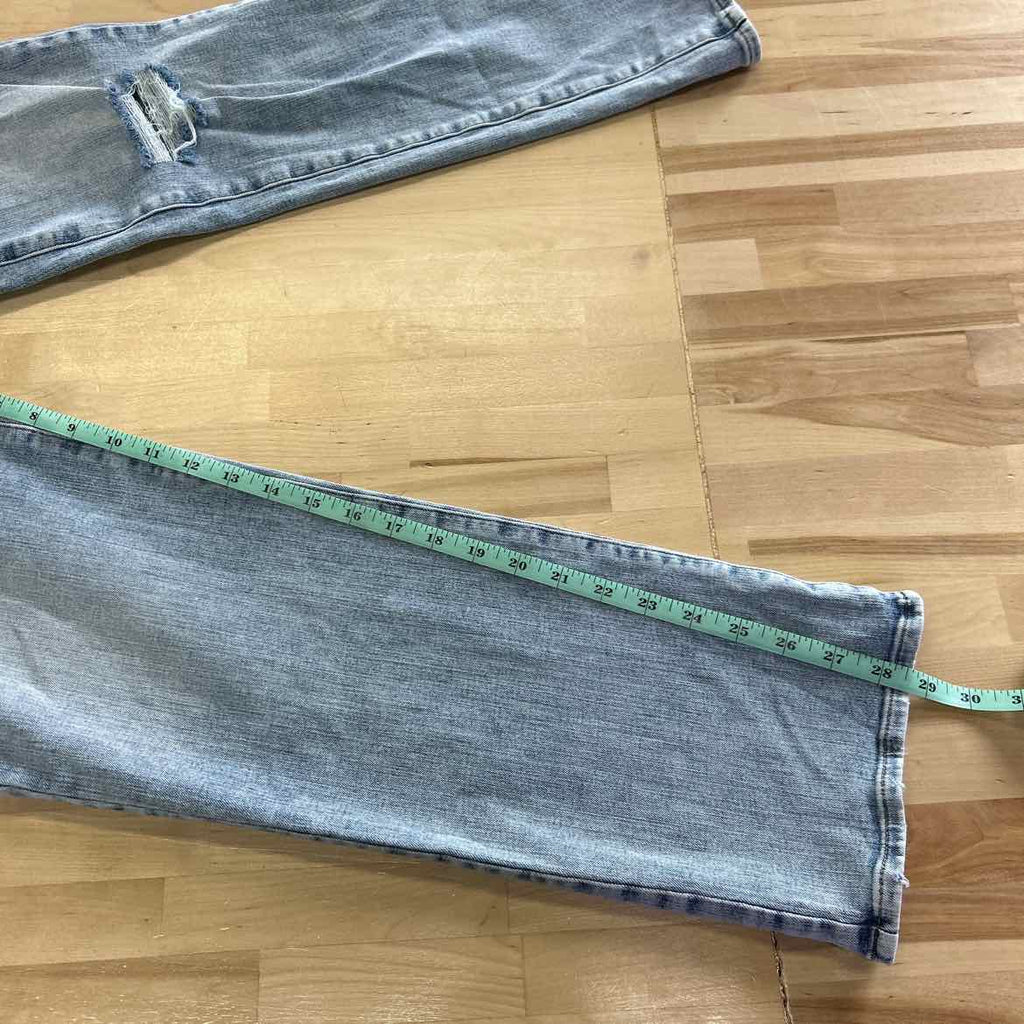 Express Size L Blue Denim Preloved Jeans