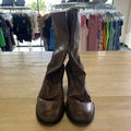 Free People Size 8.5 Brown Preloved Boots