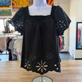 Rails Size M Black Preloved Blouse SS