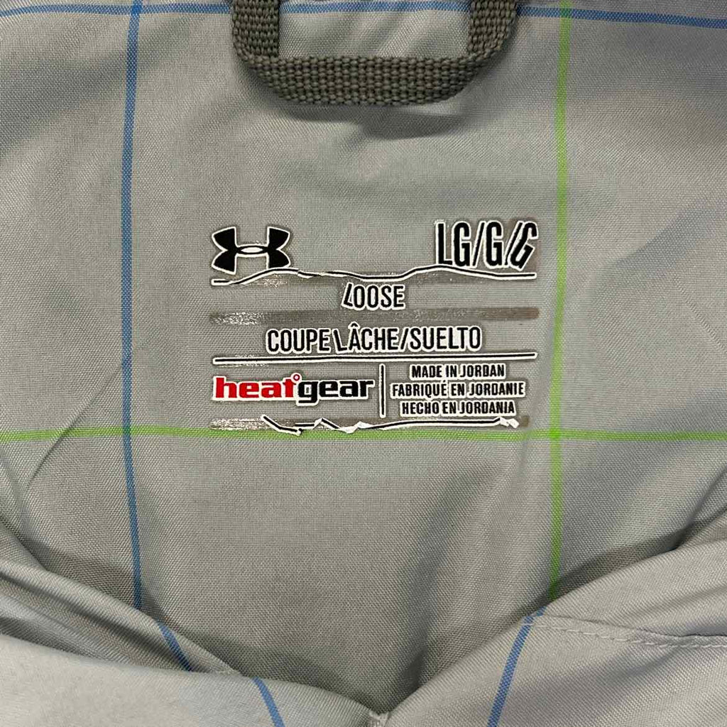 Under Armour Size L Gray MENS Button Down Shirt