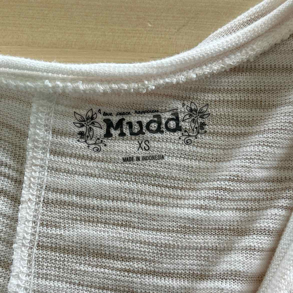 Mudd Size XS White Blouse