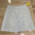 White House Black Market Size 4 White Preloved Skirt