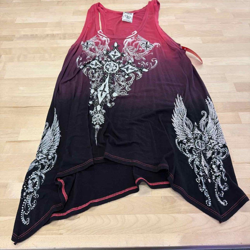 Vocal Size One Size Red Used Sleeveless