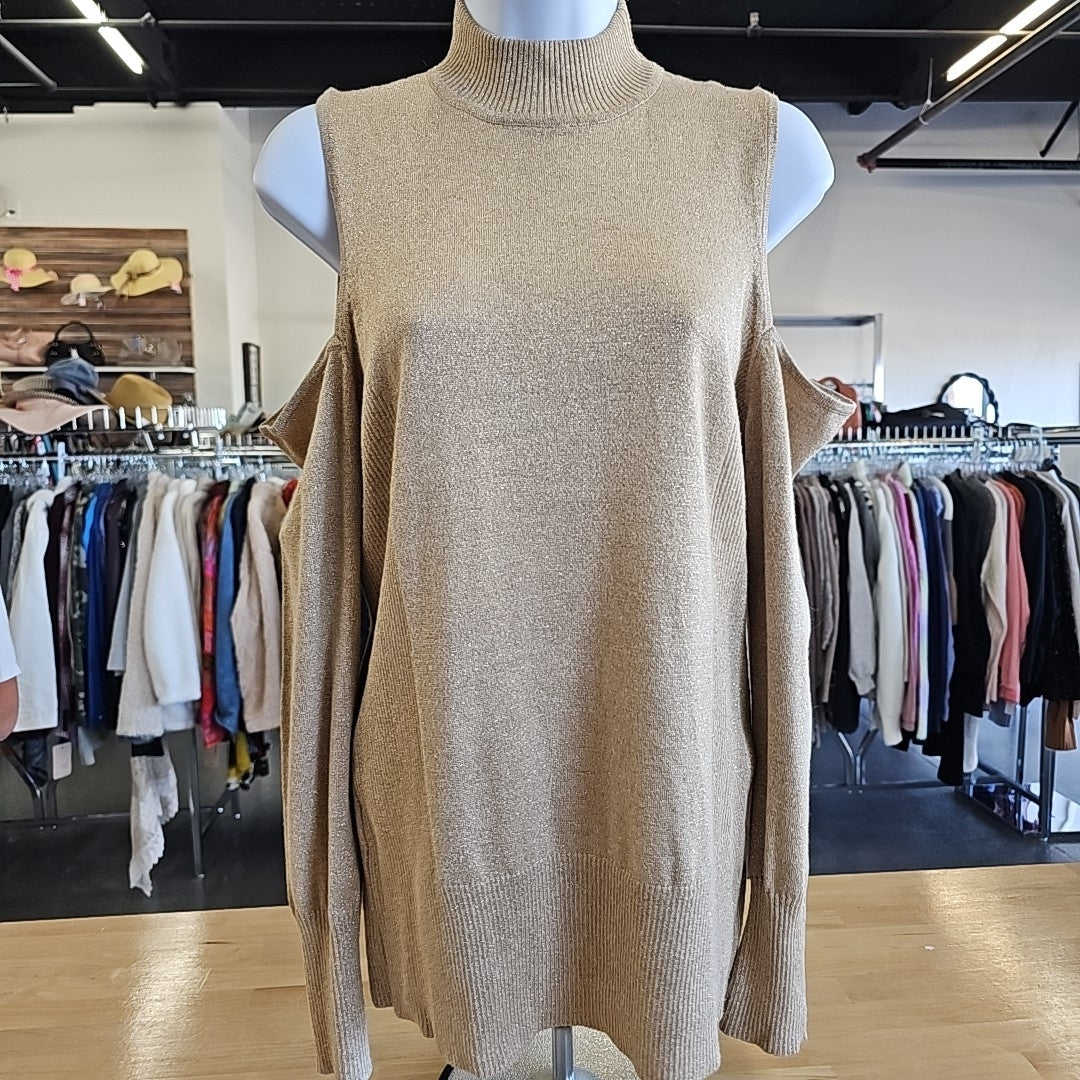 Cache Size XL Gold Longsleeve