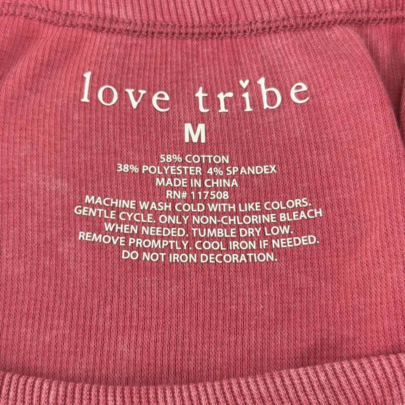 Love Tribe Size M Take Me to the Ranch Graphic Tank Top