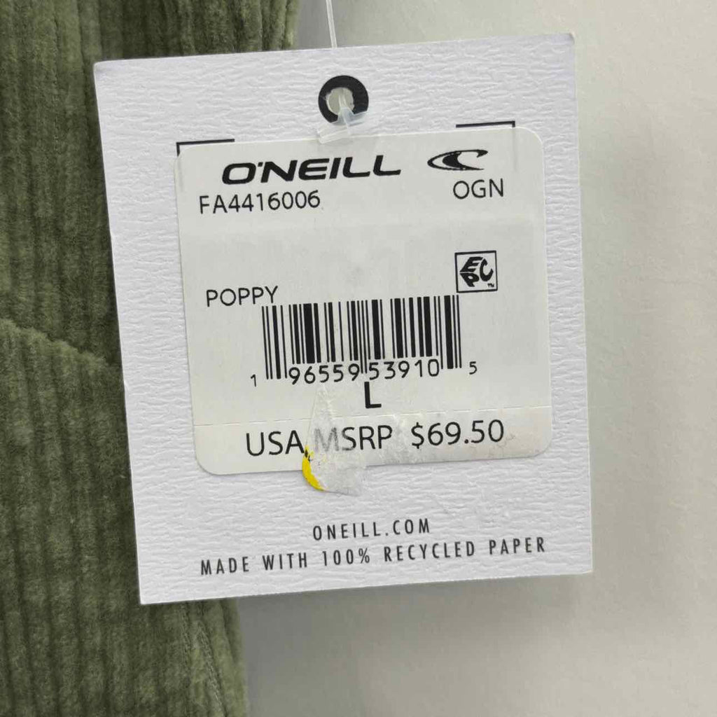 O'Neill Juniors' Poppy Sleeveless Corduroy Mini Dress - Oil Green