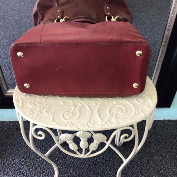 Coach Maroon Handbag