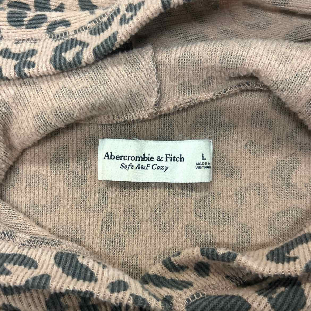 Abercrombie & Fitch Size L Brown Hoodie