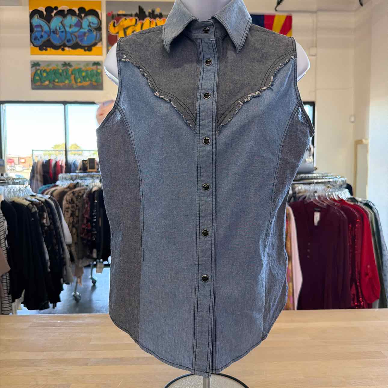 WilliamRast Size M Blue Preloved Vest