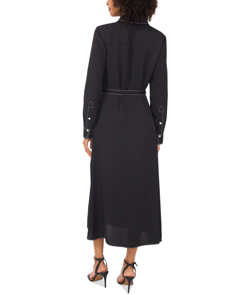 Vince Camuto Button Shirtdress