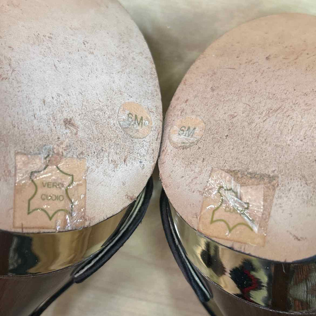 Bebe Size 6 Brown Preloved Heels