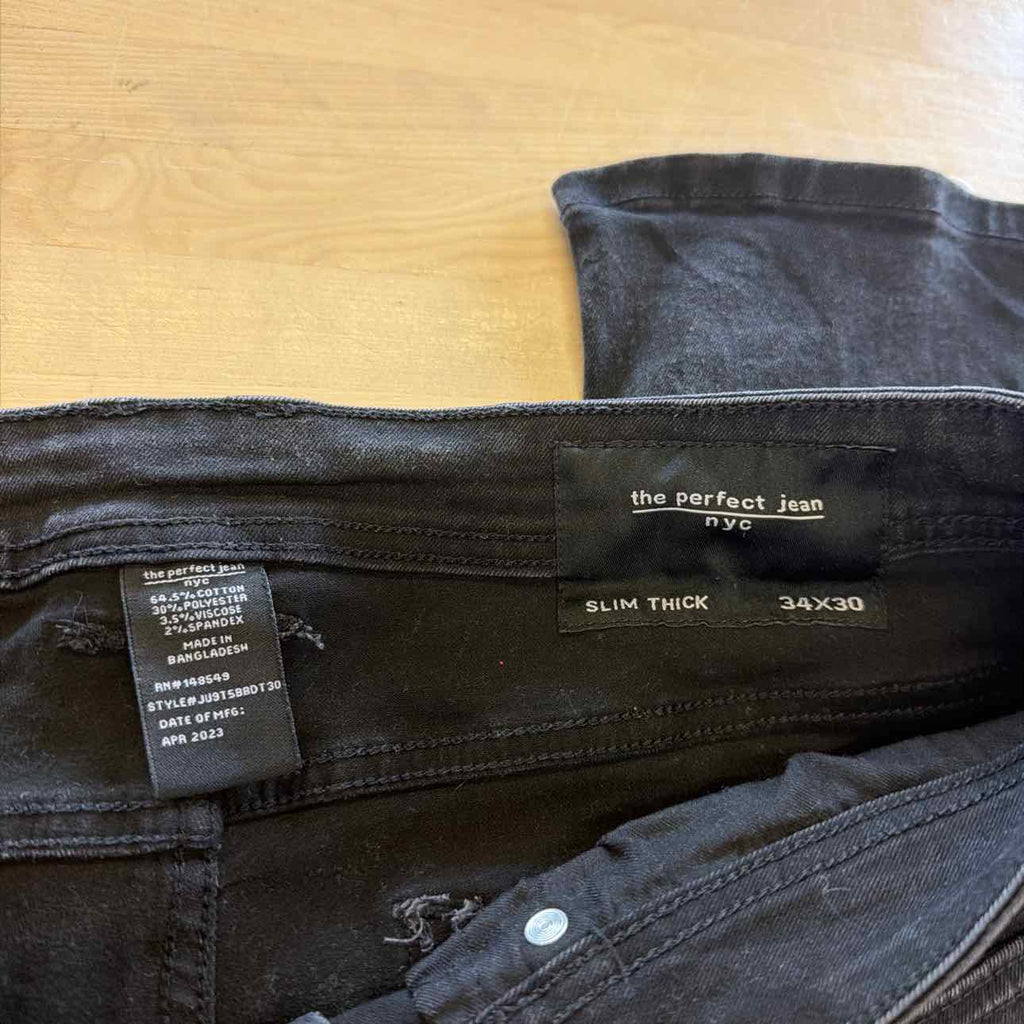 The Perfect Jeans Size 34x30 Black MENS Jeans