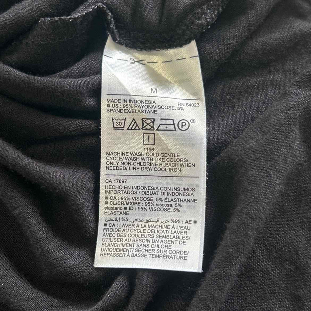 Old Navy Size M Black Preloved Blouse SS