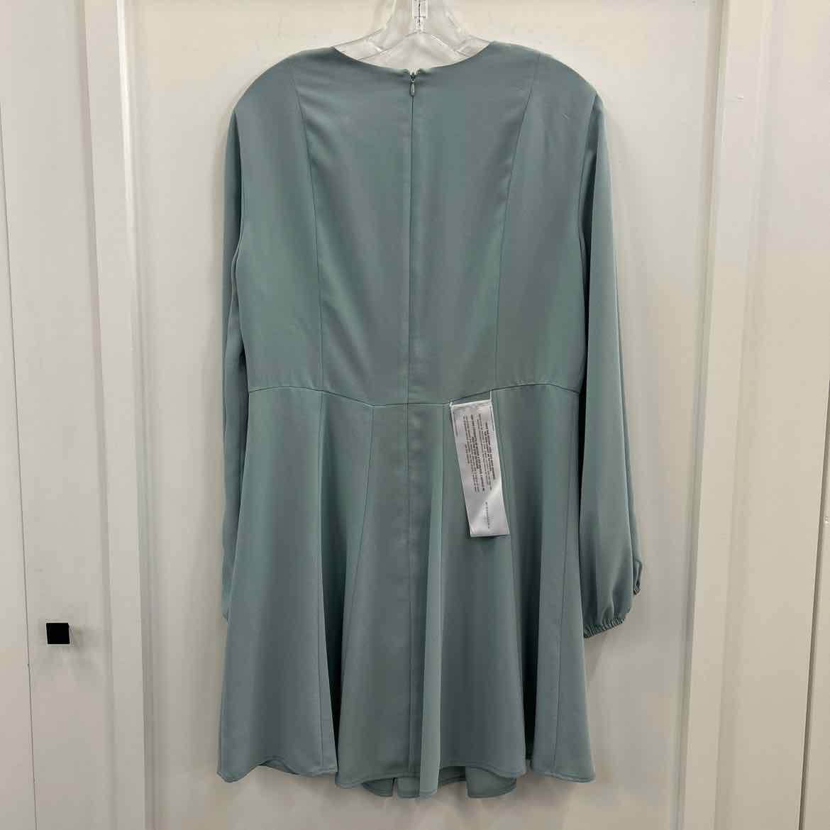 BCBG Size L Blue Dress