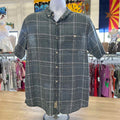 Weatherproof Size L Blue Preloved MENS Button Down Shirt