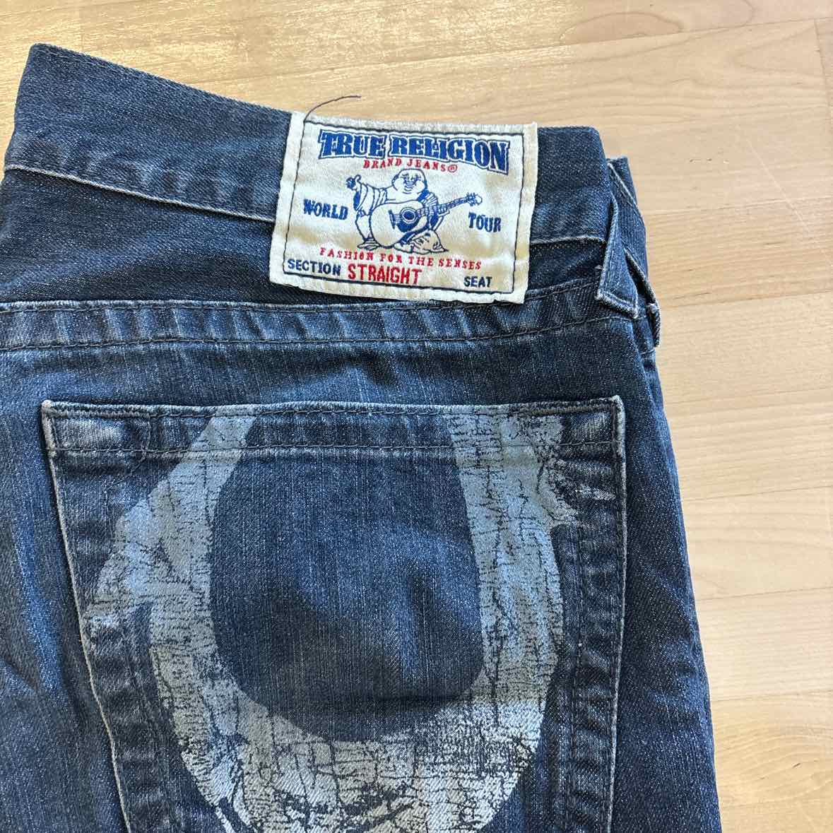 True Religion Size 34 Blue MENS Jeans