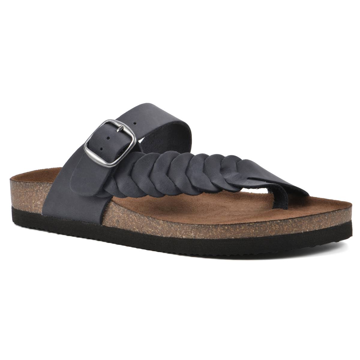 White Mountain White Mountain Womens Happier Brown, Leather 8M