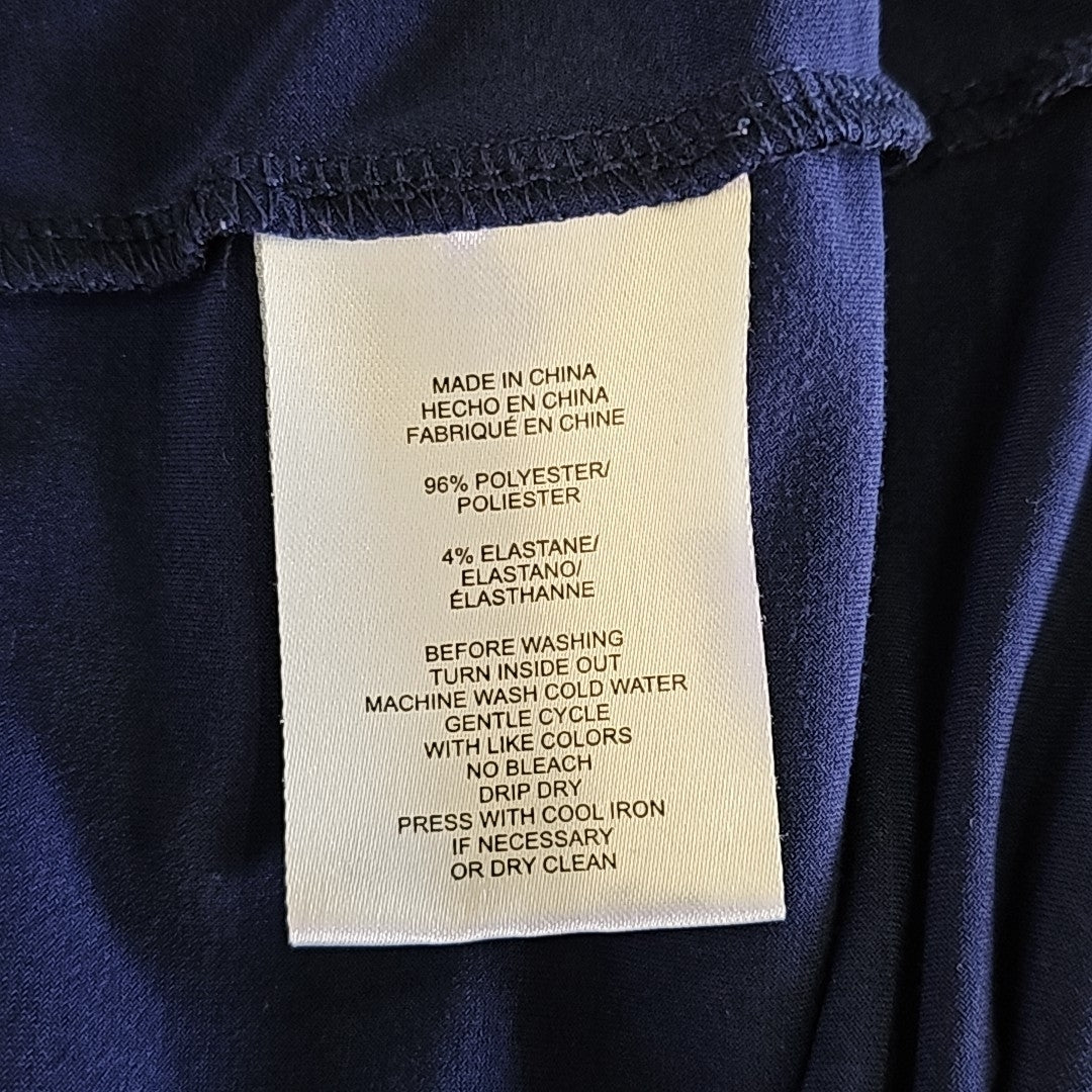 Jones New York Size L Blue Preloved Blouse LS