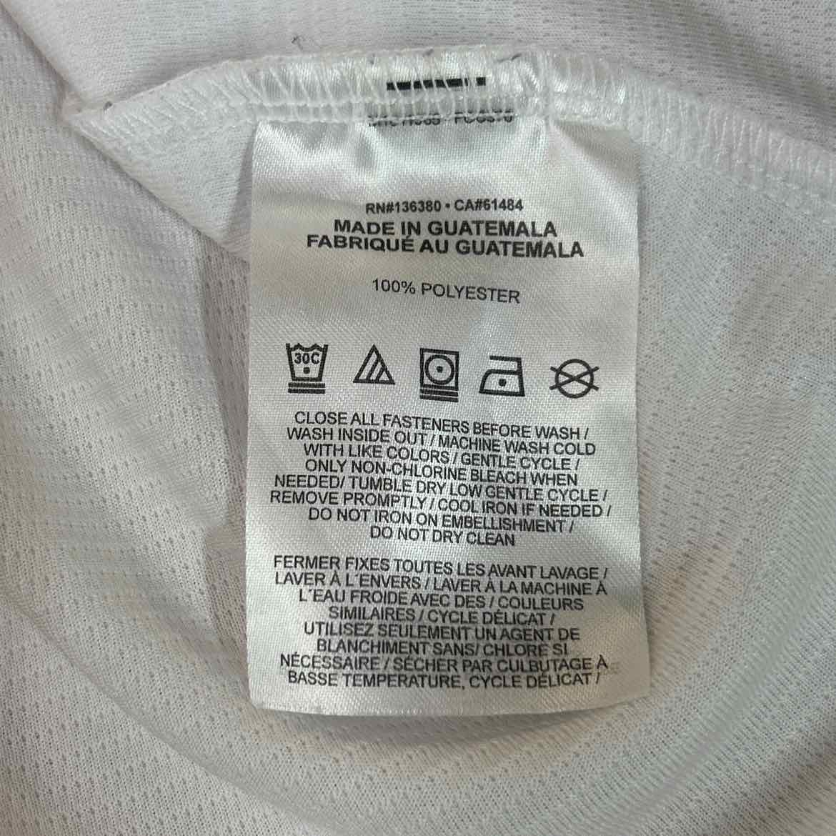 MLB Size M White Jersey