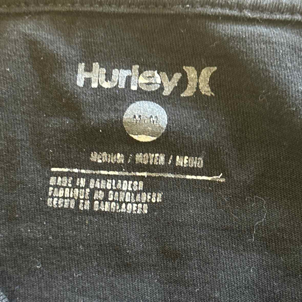 Hurley Size S Black MENS T-shirt
