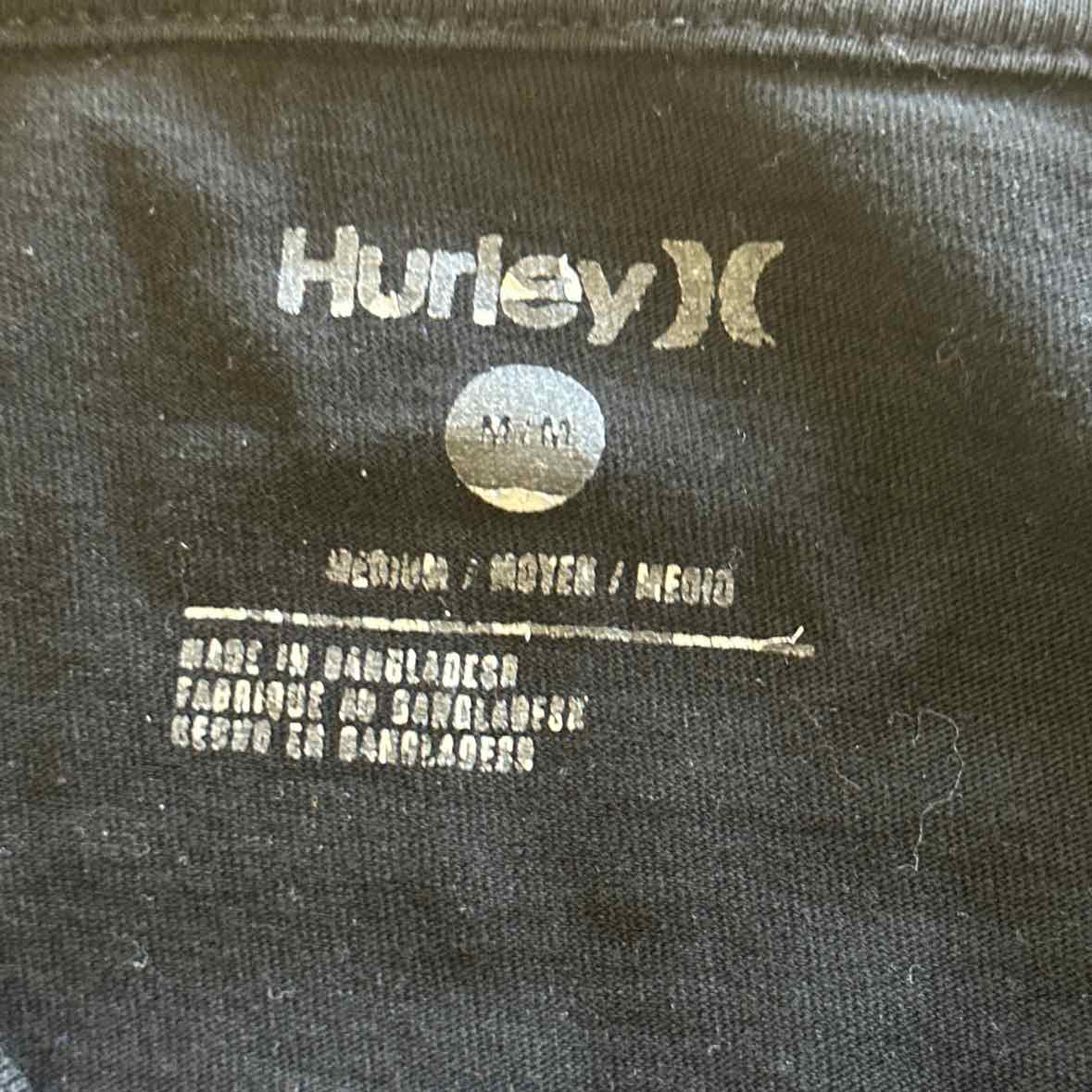Hurley Size S Black MENS T-shirt