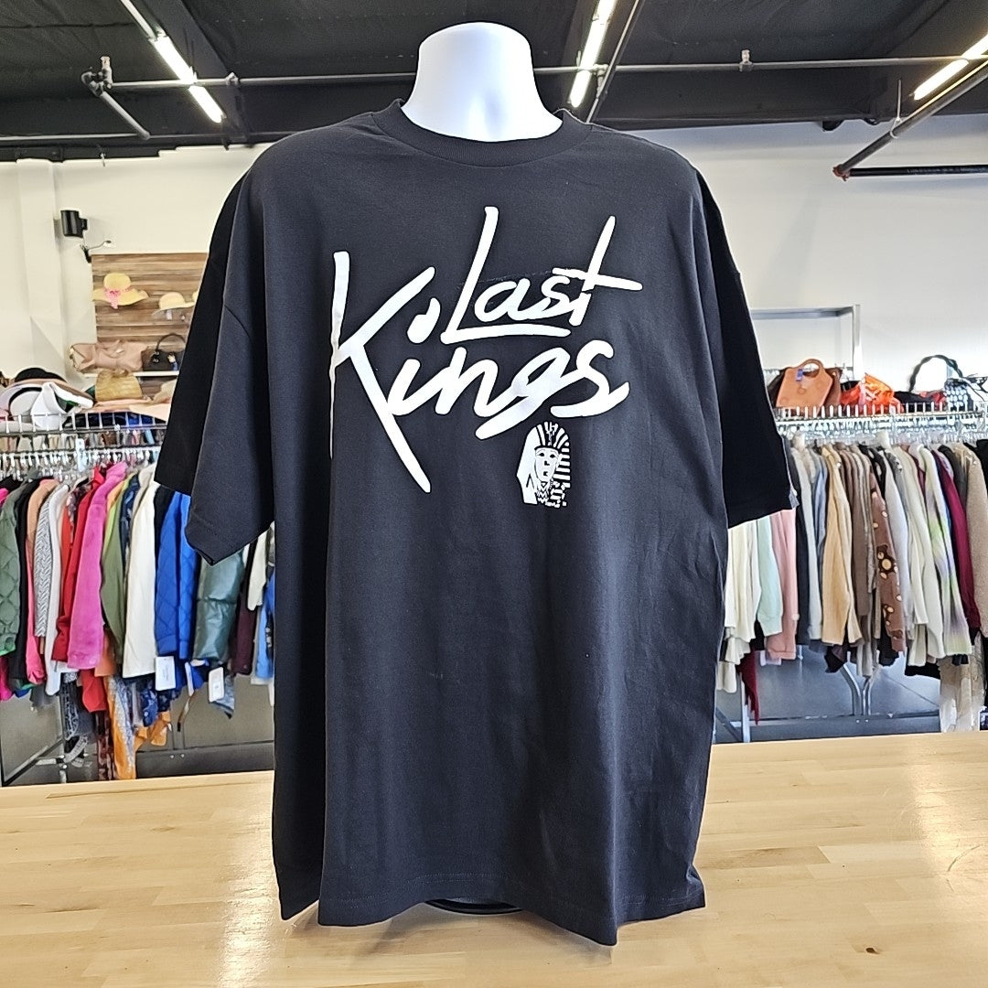 Last Kings Size 2XL Black MENS T-shirt