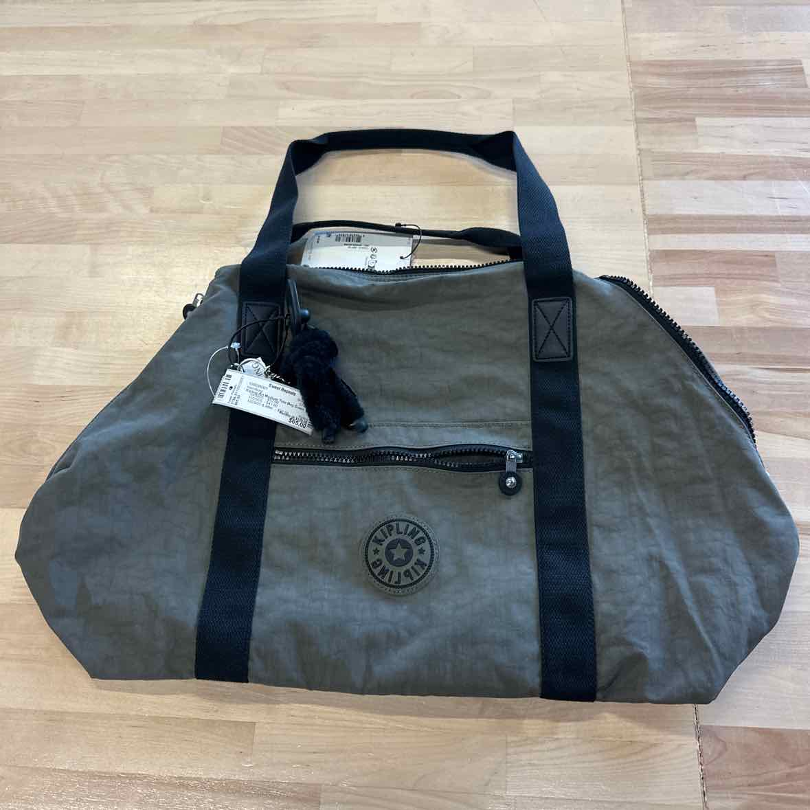 Kipling Art Medium Tote Bag Green Moss