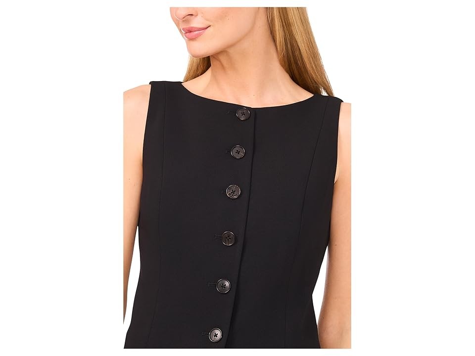 CeCe Women's Boat Neck Waistcoat Top