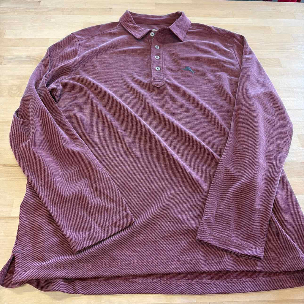 Tommy Bahama Men's Golden Sands Long-Sleeve Polo Shirt