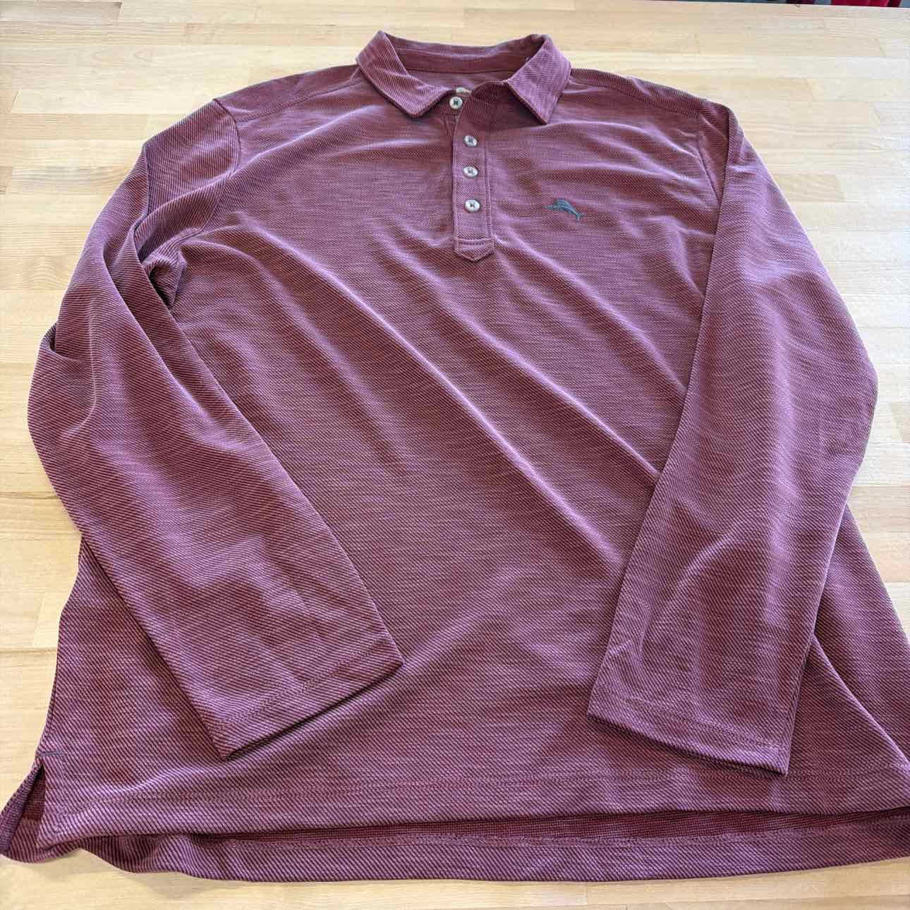 Tommy Bahama Men's Golden Sands Long-Sleeve Polo Shirt