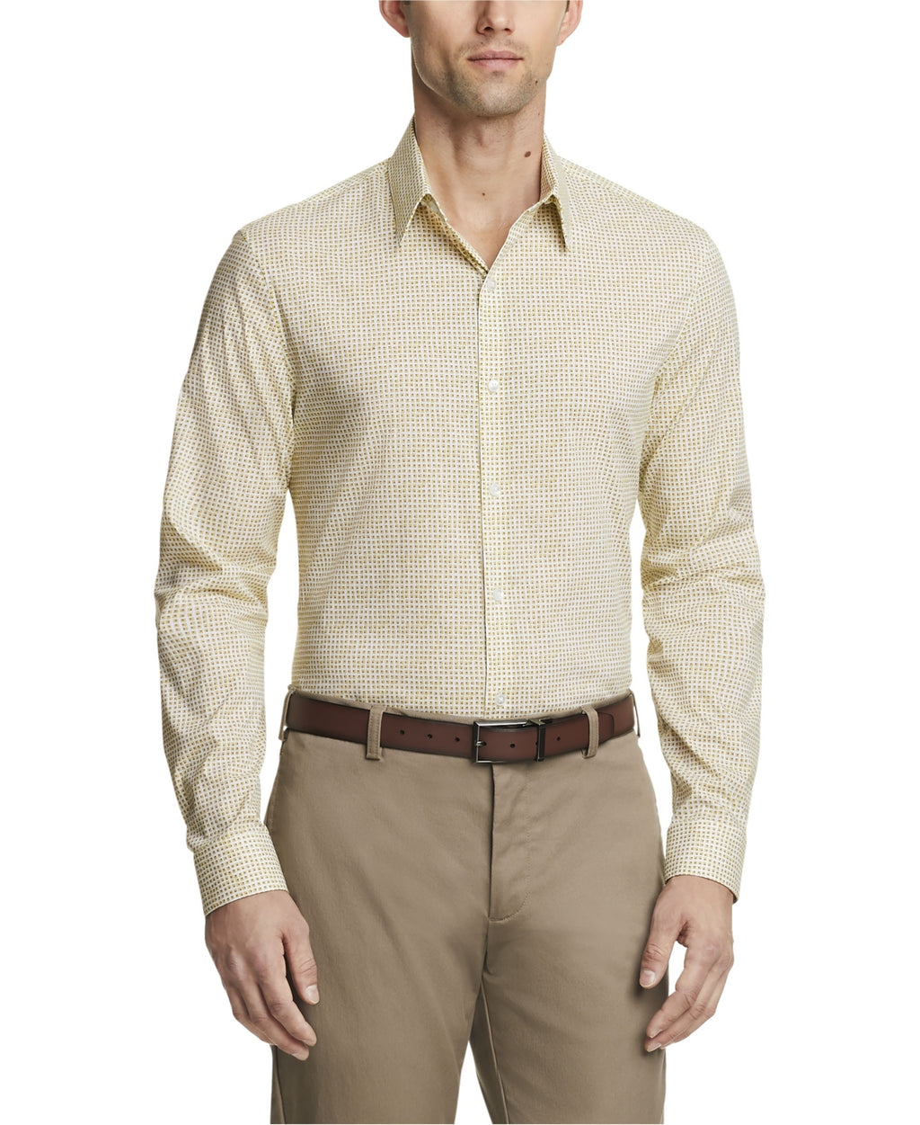 Calvin Klein Men's Extra Slim Fit Stretch Dress Shirt