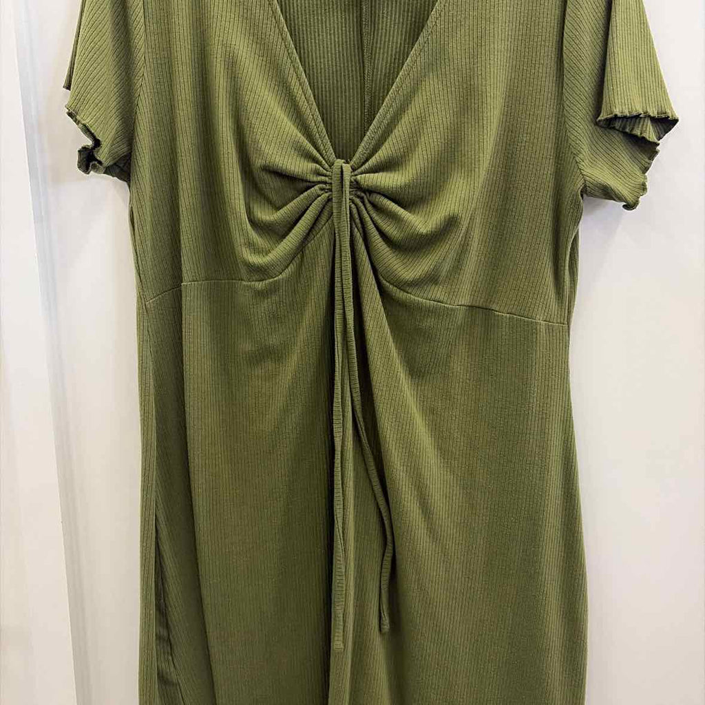 BP Size 2X Green Preloved Dress