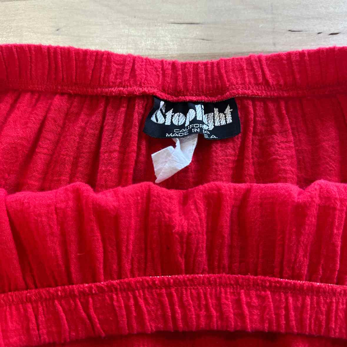 Stoplight Size L Red Skirt