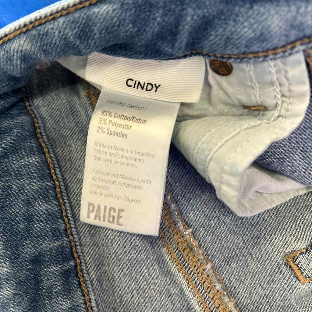 Paige Size 24 Denim Preloved Jeans