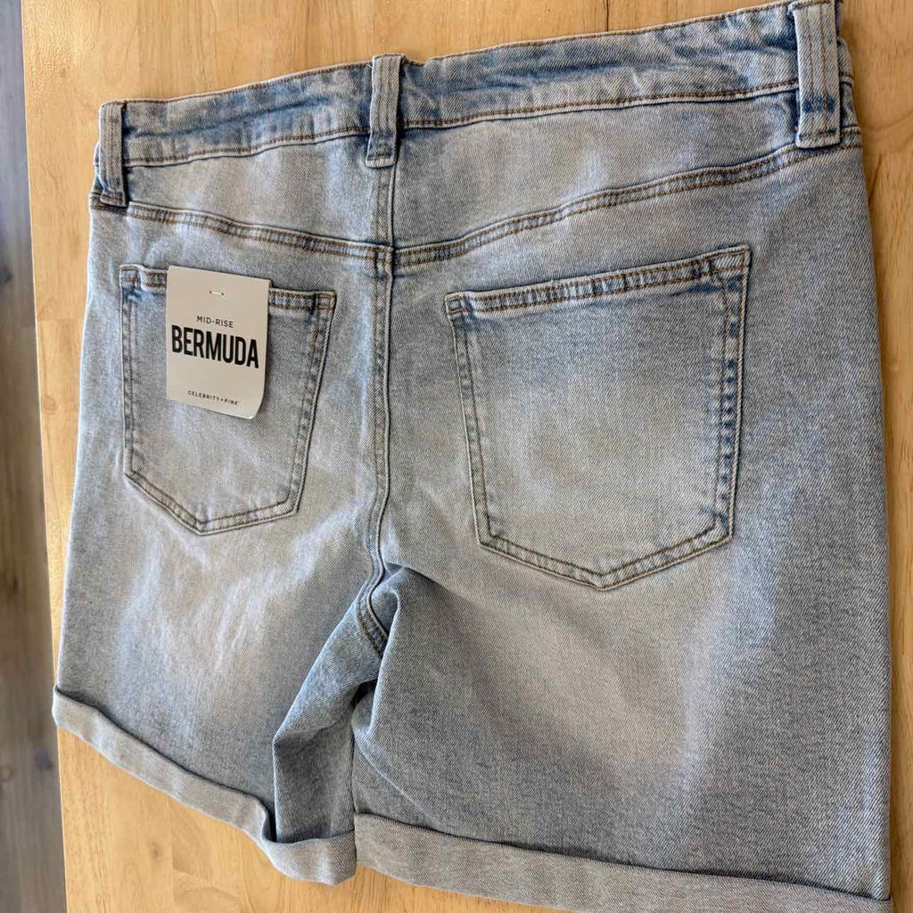 Celebrity pink Women Size 14 Blue New Shorts