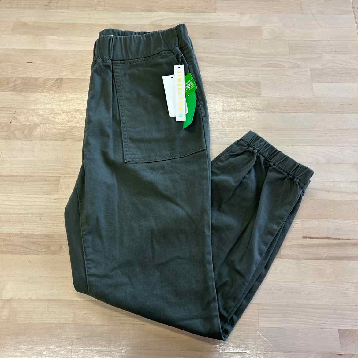 TINSELTOWN Size L Green Pants