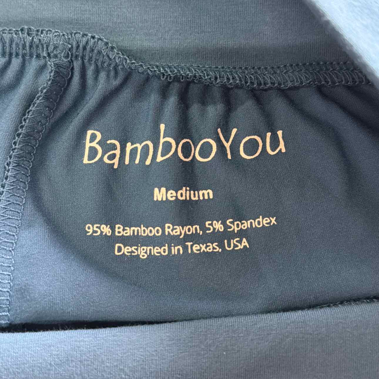 Bamboo You Size M Blue New Shorts