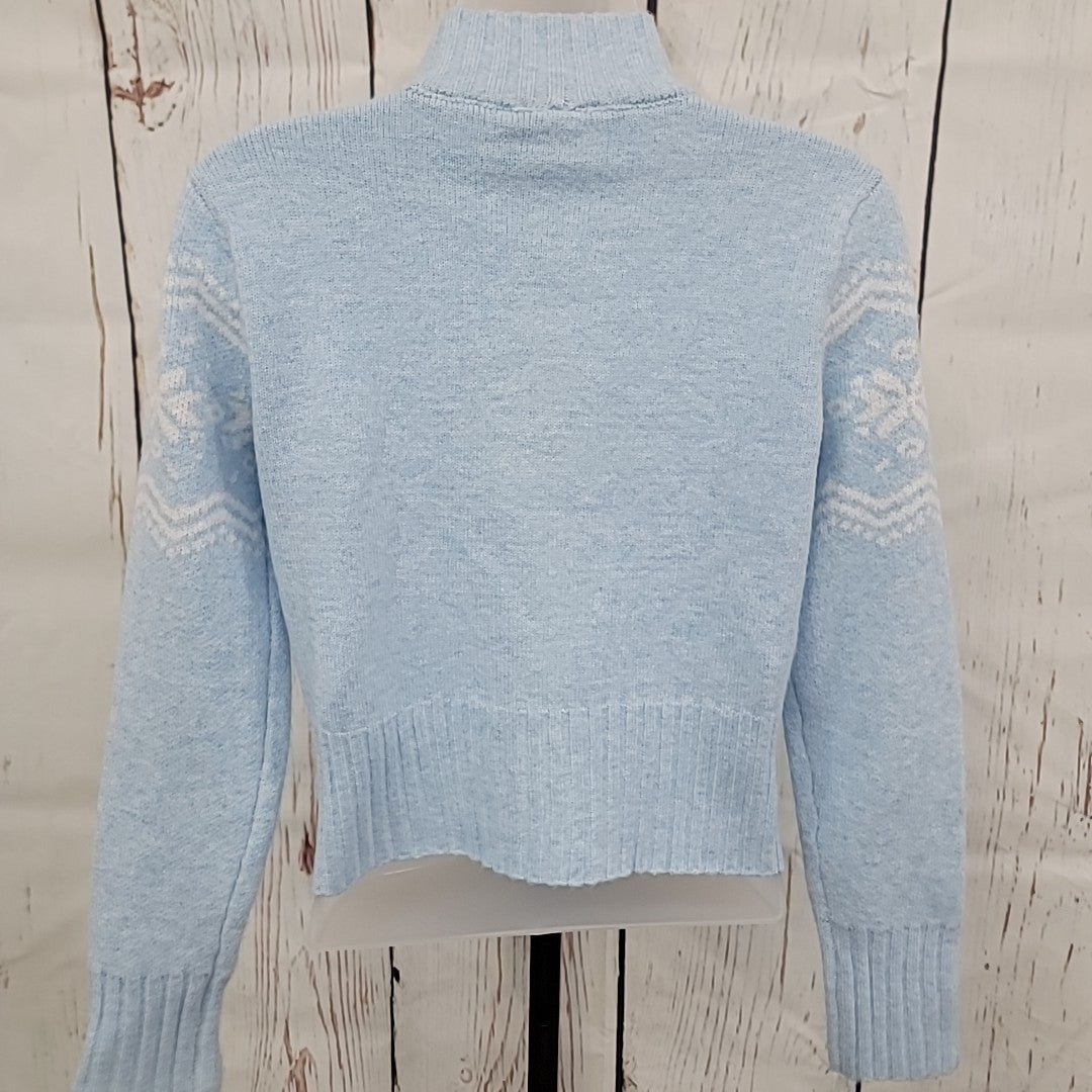 Planet Heart Size S Blue Sweater