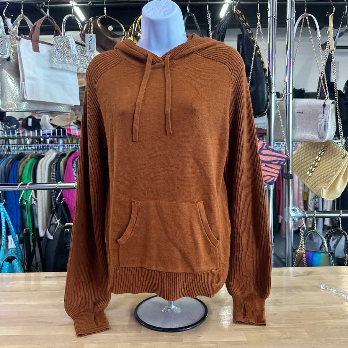 Style & Co. Size M Brown Sweater