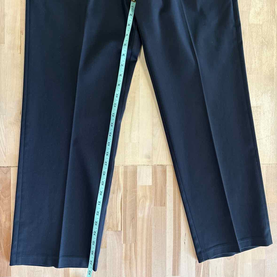 Haggar Size 36x29 Black MENS Pants