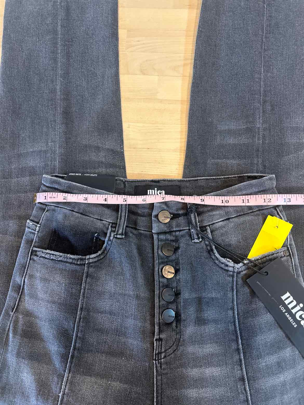 Mica Size 26 Black Denim New Jeans