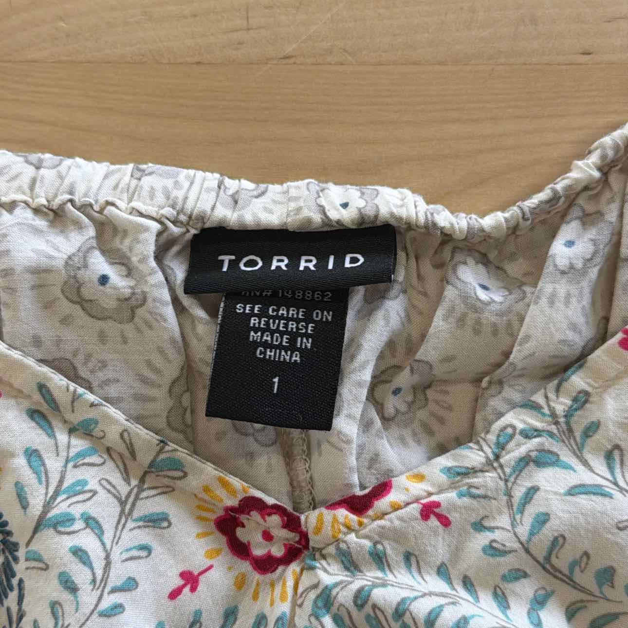 Torrid Size 1 Tan New Tank