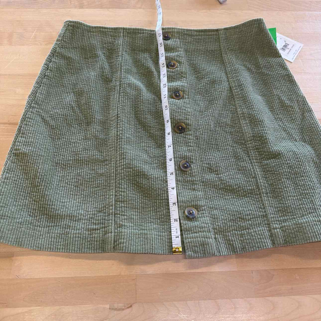 O'Neill Juniors' Delilah Button-Front Corduroy Miniskirt