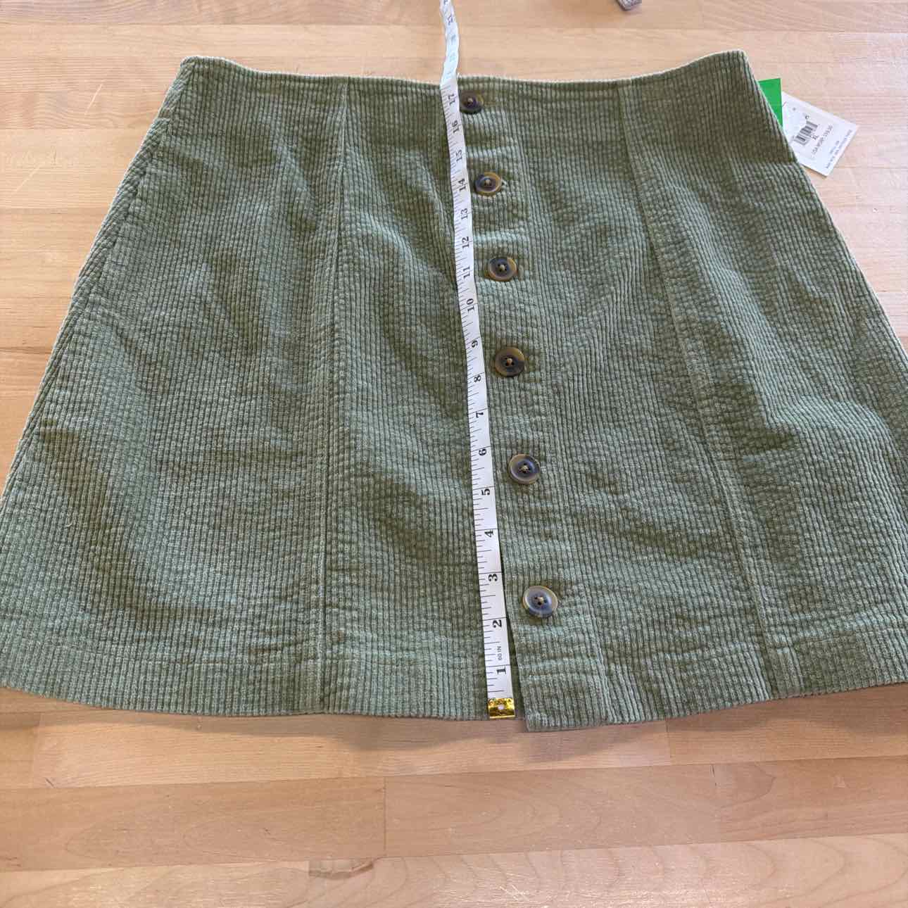 O'Neill Juniors' Delilah Button-Front Corduroy Miniskirt