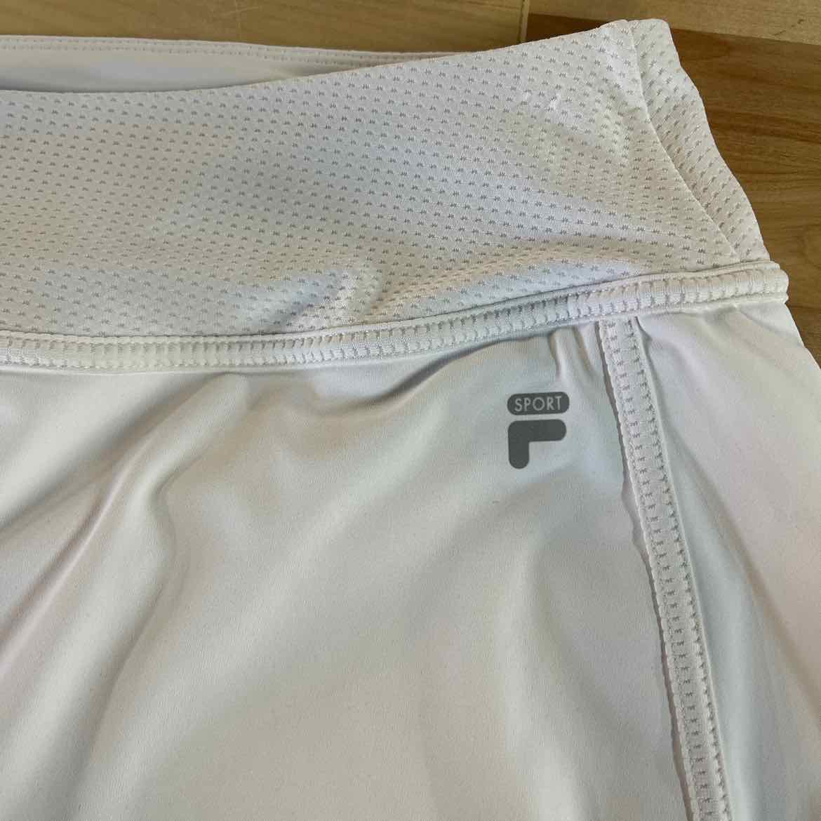 Fila Size XL White Preloved Skirt