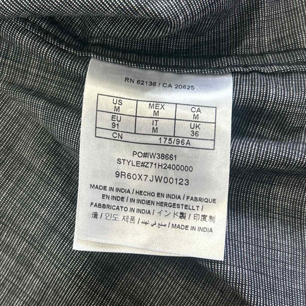 G by Guess Size M Gray/Black Preloved MENS Button Down Shirt