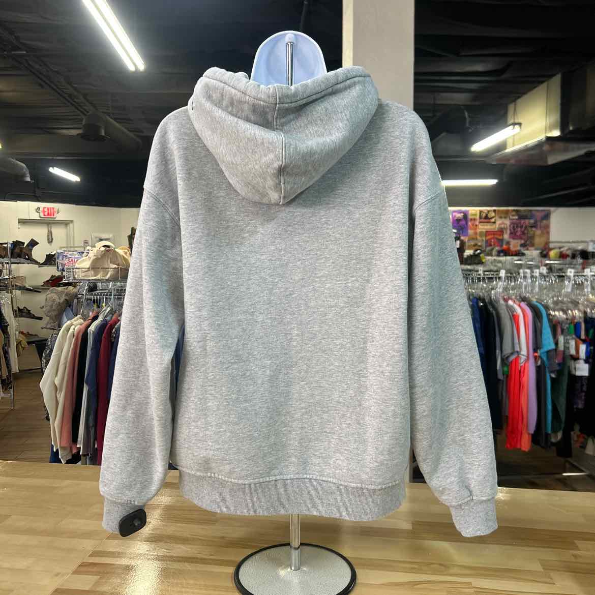 New Era Size XS Gray Preloved Hoodie