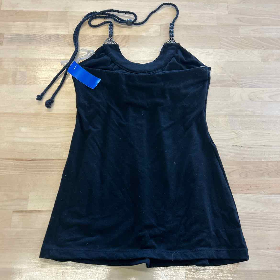 body central Size S Black Beaded Tank