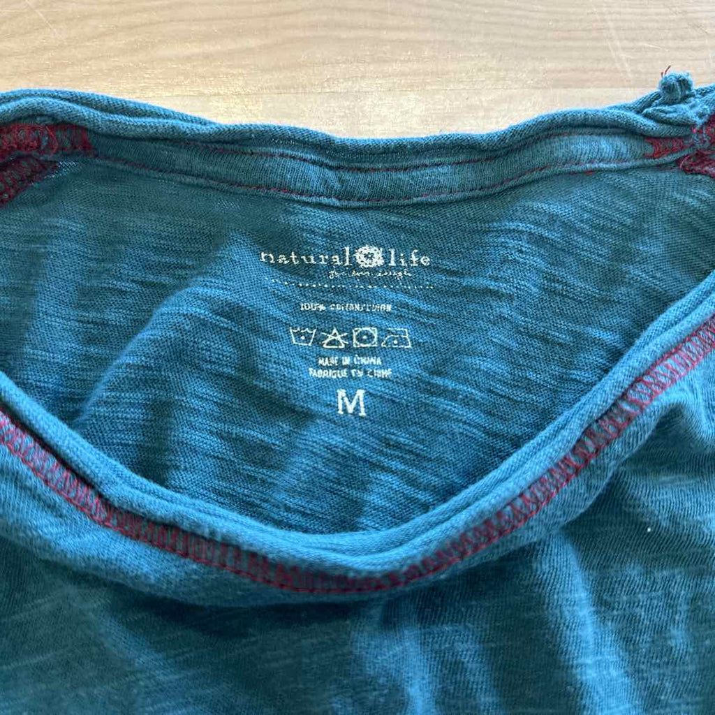 Natural Life Size M Green Long Sleeve